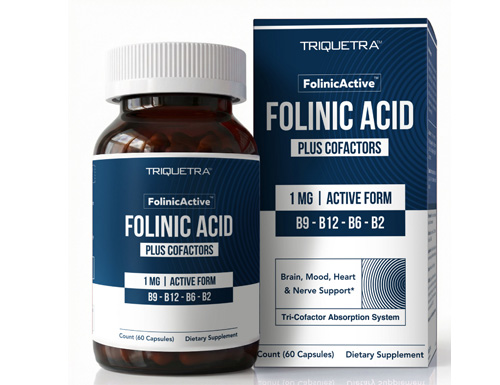 Triquetra Health launched FolinicActive™, the first multi-pathway active folate with a complete tri-cofactor system.